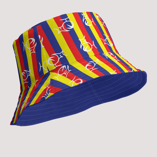 Glorifying Happiness Voom Shuck Reversible bucket hat