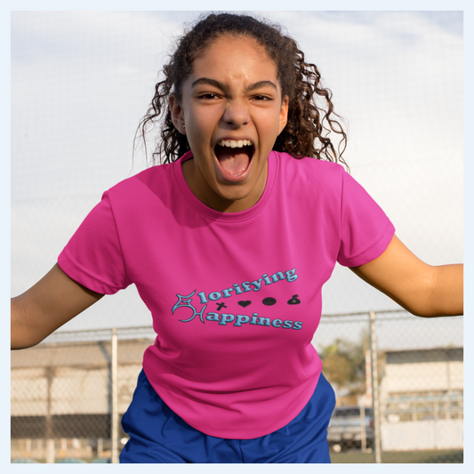 Glorifying Happiness Shout It T-shirt