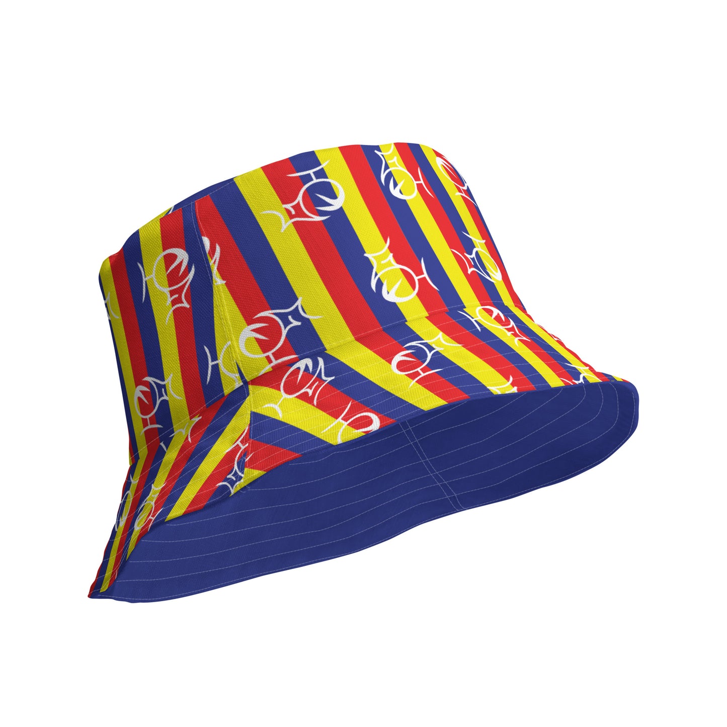 Glorifying Happiness Voom Shuck Reversible bucket hat